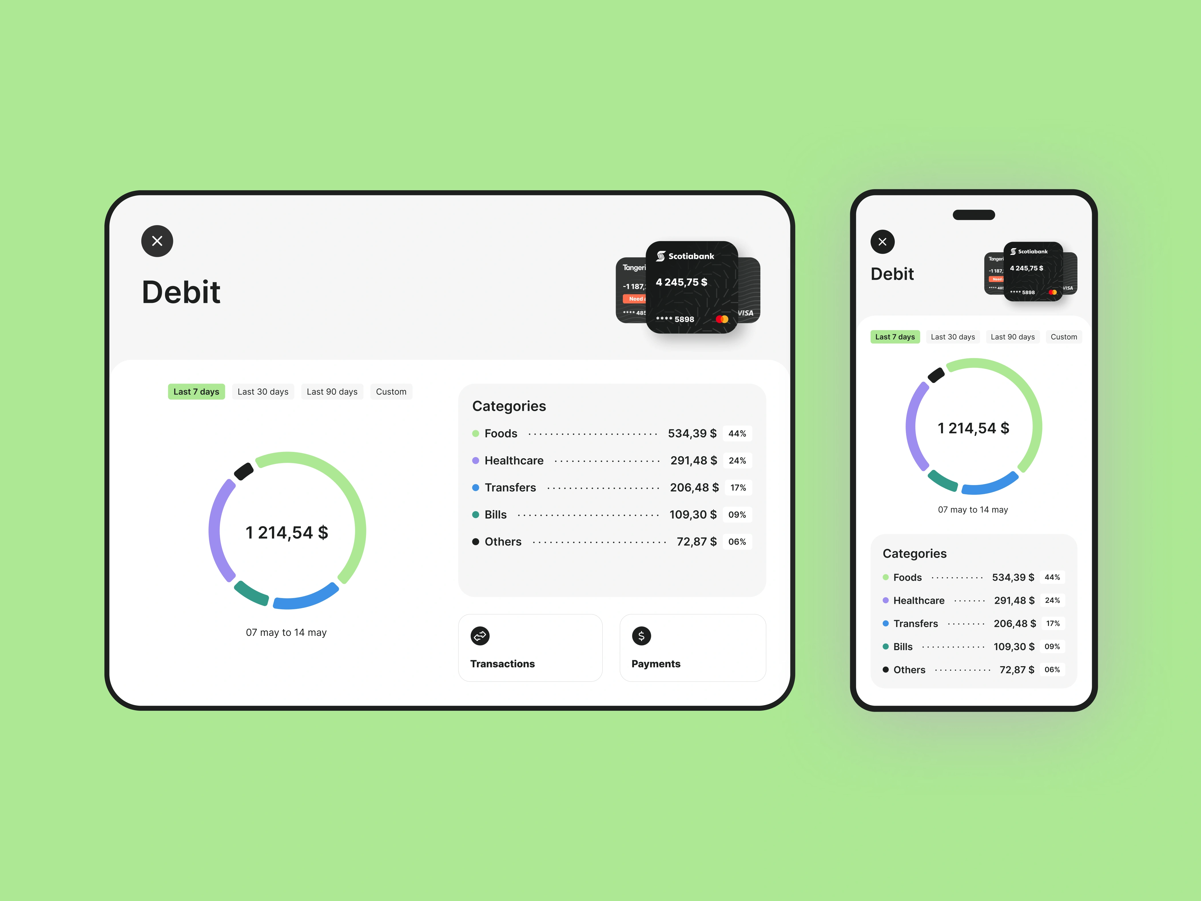 Innovative Credit Card Management App: A Conceptual UX/UI Design Case Study