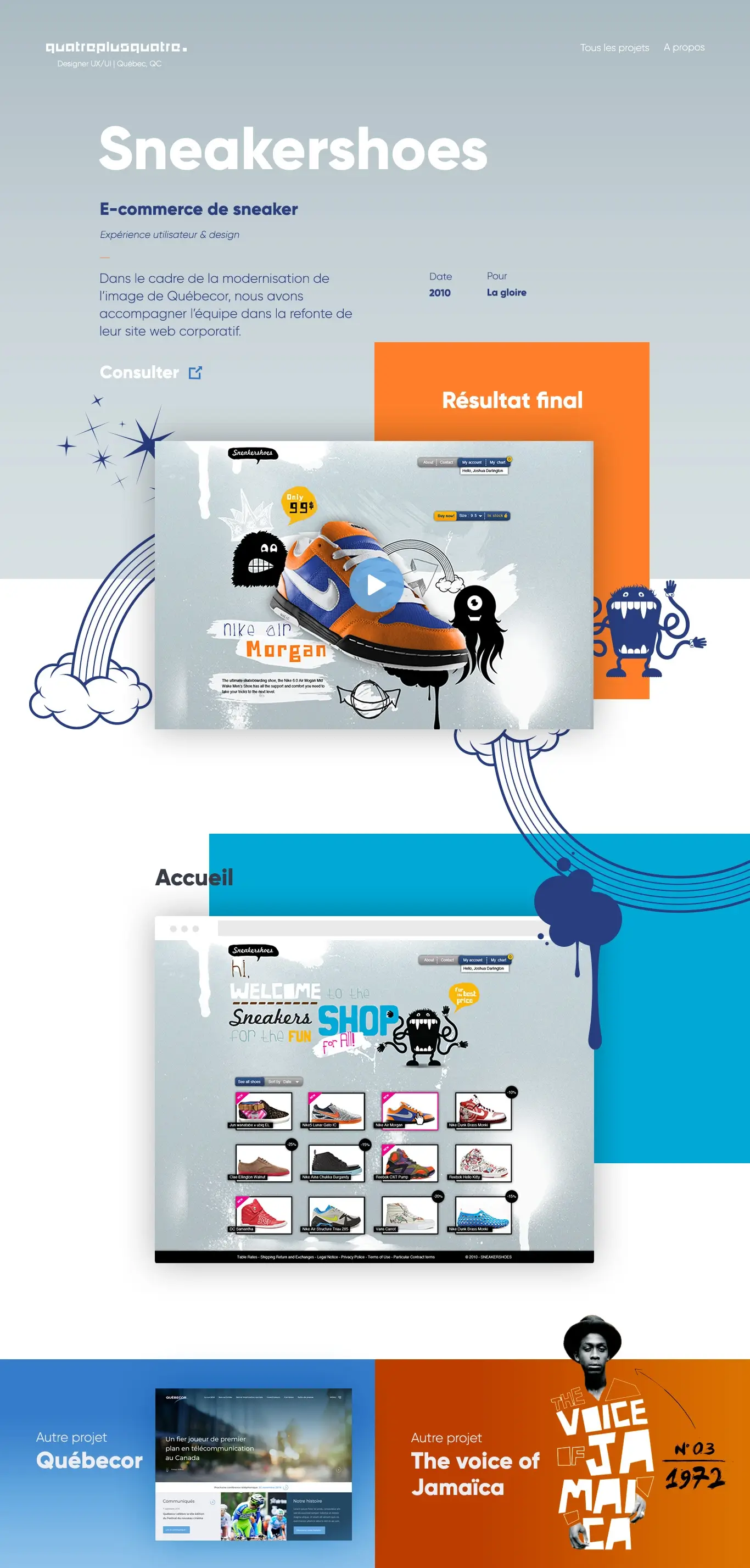 Picture of e-commerce website project